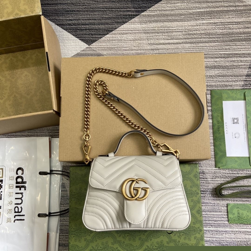 G*u*i top handle bags